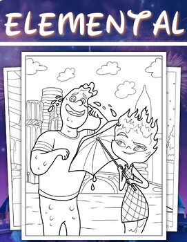 38 Creative Elemental Coloring Pages Printable 30