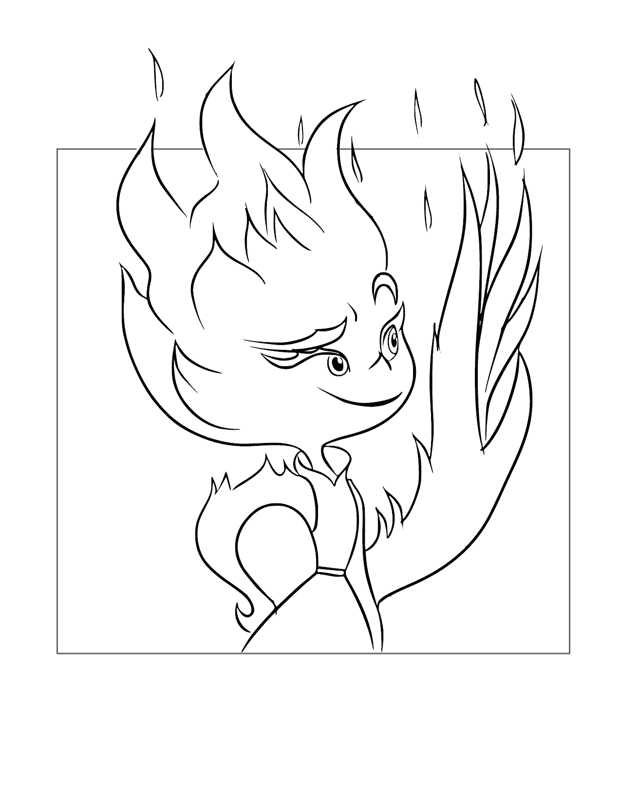 38 Creative Elemental Coloring Pages Printable 33