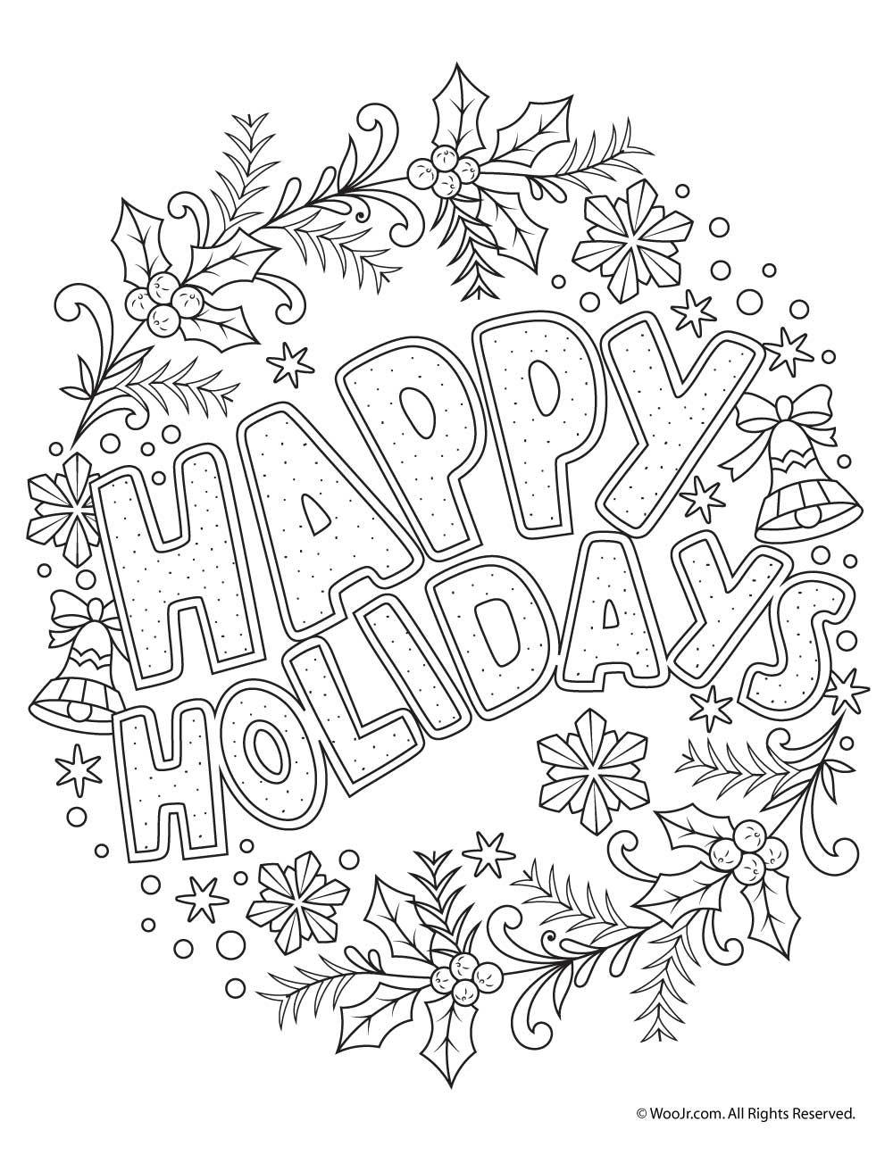 38 Fox Christmas Coloring Pages Printable 18