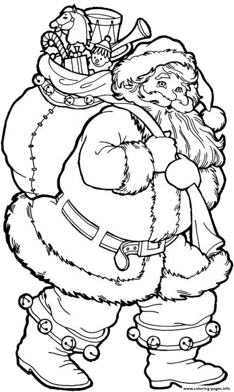 fox christmas coloring pages printable jpg