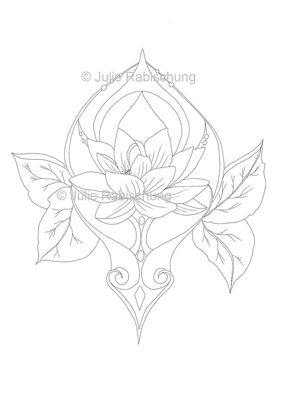 38 Serene Lotus Coloring Pages Printable 25