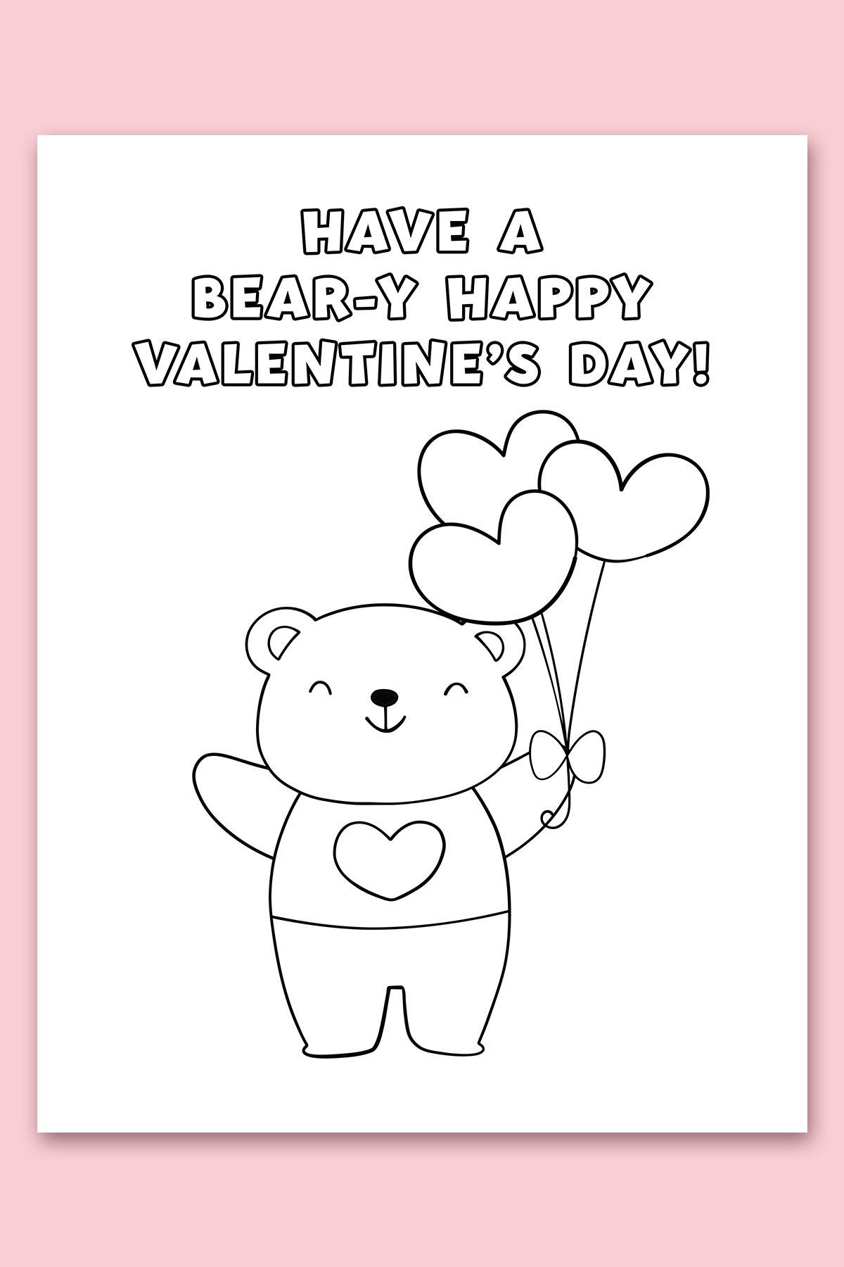 38 Valentine Heart Coloring Pages Printable 18