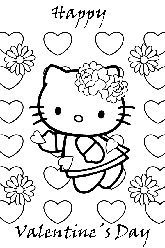 38 Valentine Heart Coloring Pages Printable 23