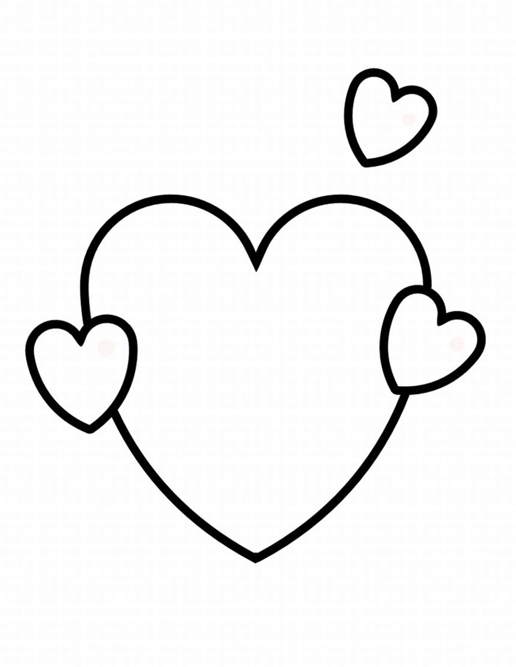 38 Valentine Heart Coloring Pages Printable 26