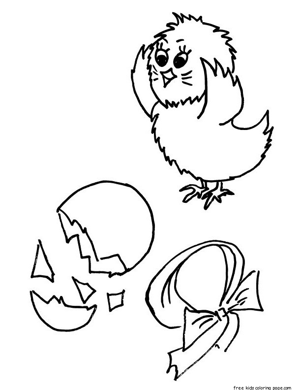 39 Cute Baby Chicks Coloring Pages Printable 18