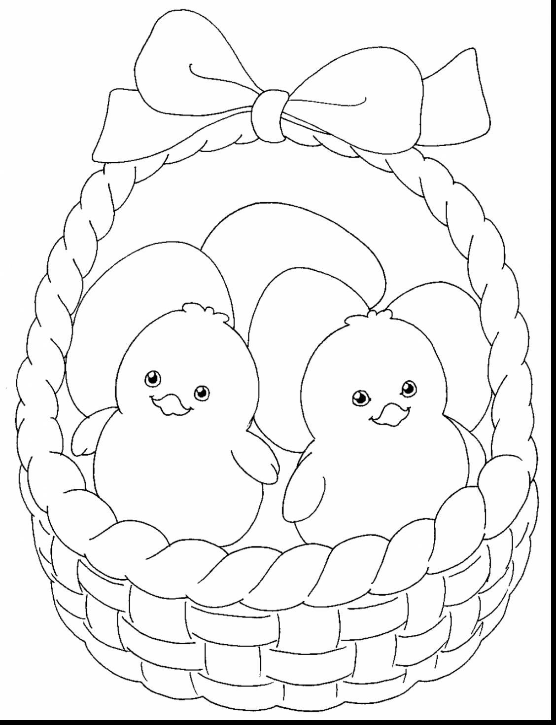 39 Cute Baby Chicks Coloring Pages Printable 2