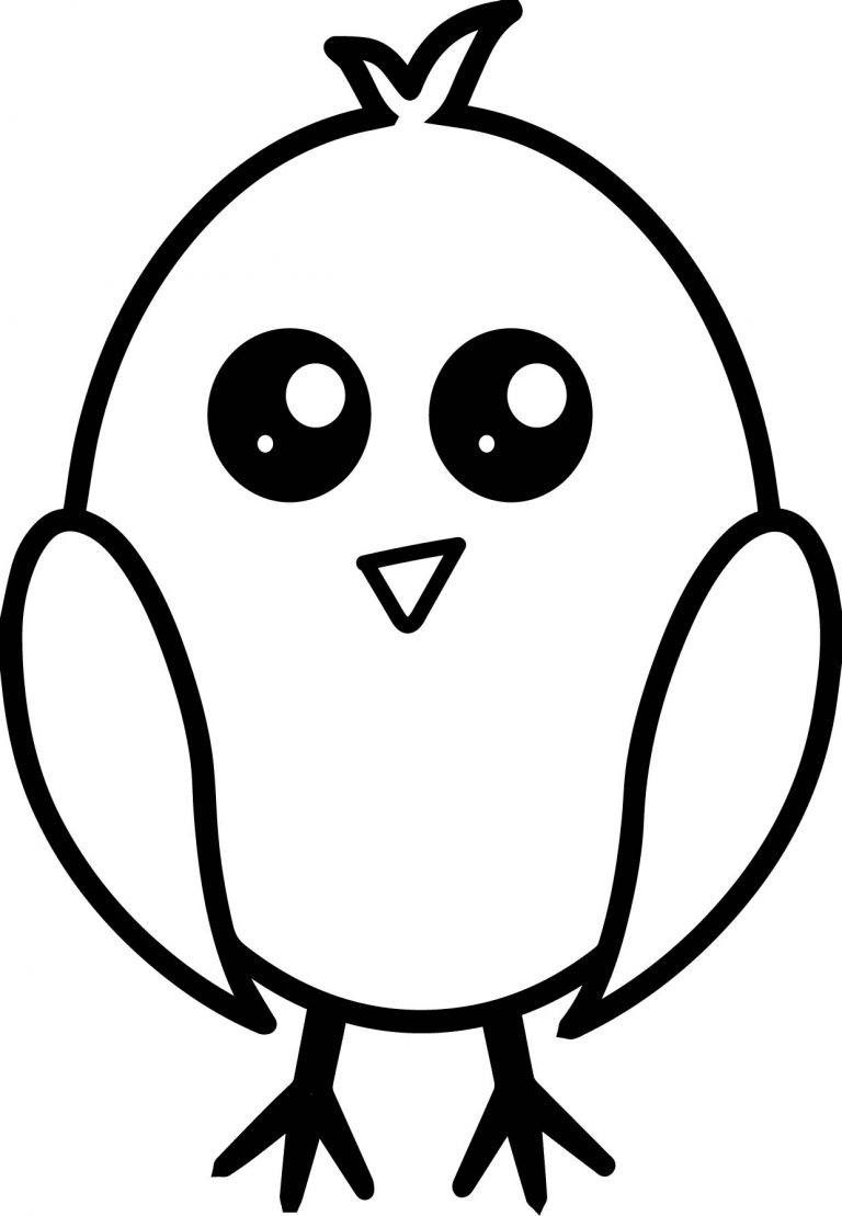 39 Cute Baby Chicks Coloring Pages Printable 35