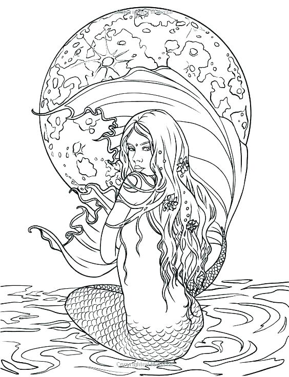 festive mermaid birthday coloring pages printable jpg