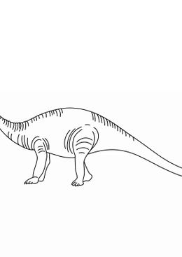 39 Mighty Diplodocus Coloring Pages Printable 12