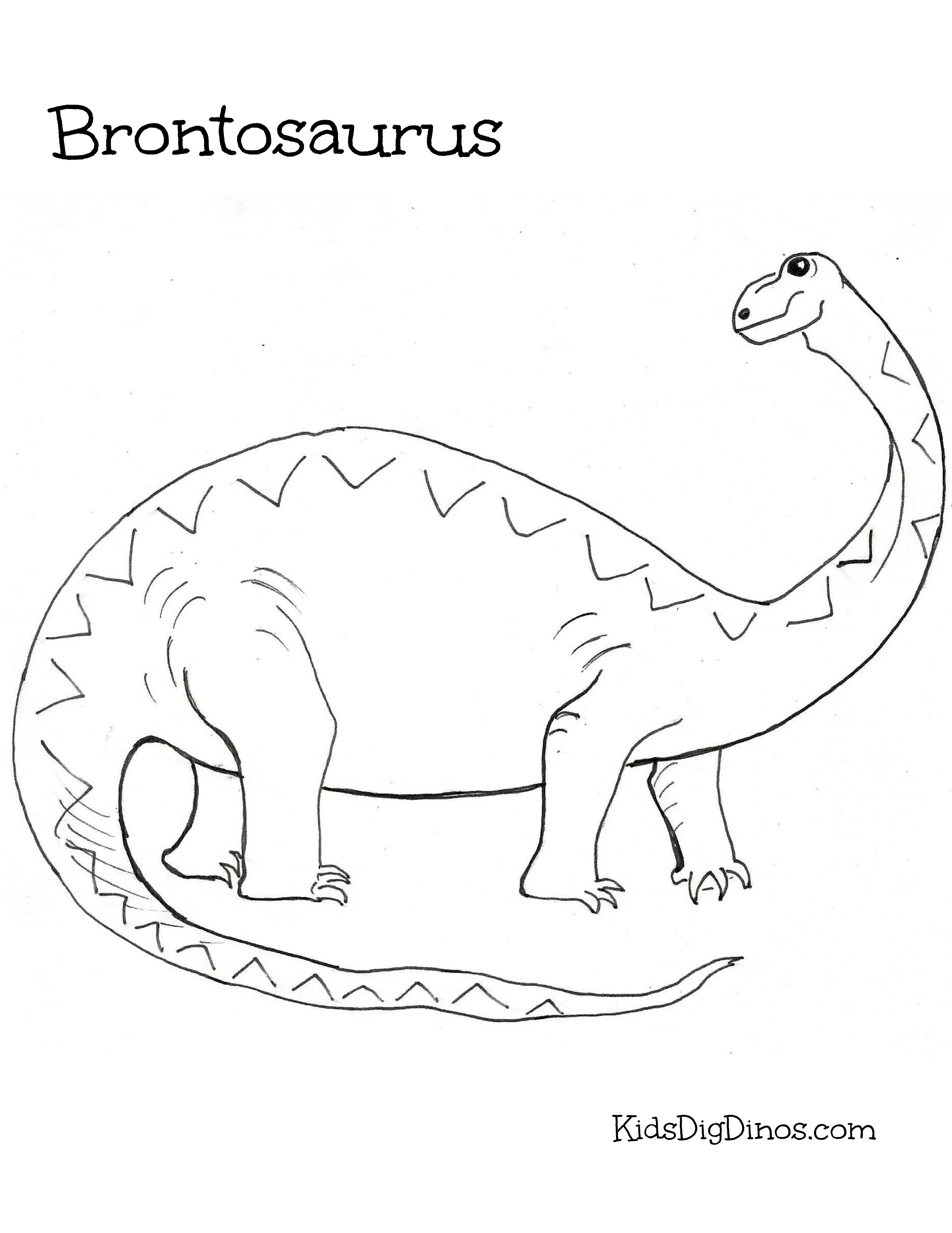 39 Mighty Diplodocus Coloring Pages Printable 13