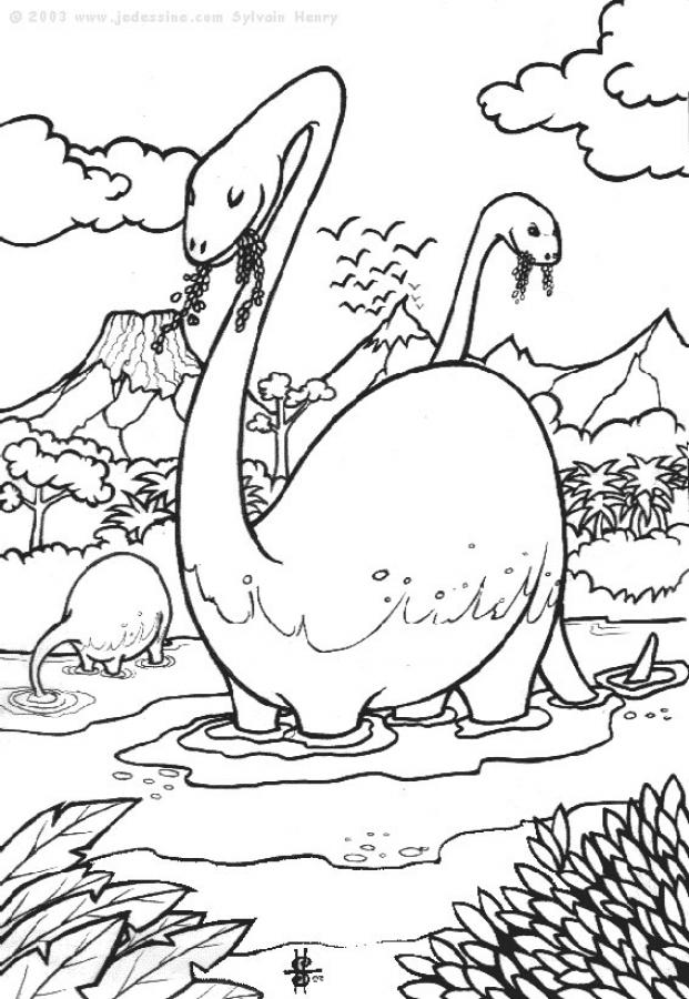 39 Mighty Diplodocus Coloring Pages Printable 22