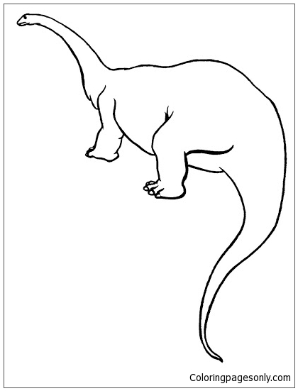 39 Mighty Diplodocus Coloring Pages Printable 28