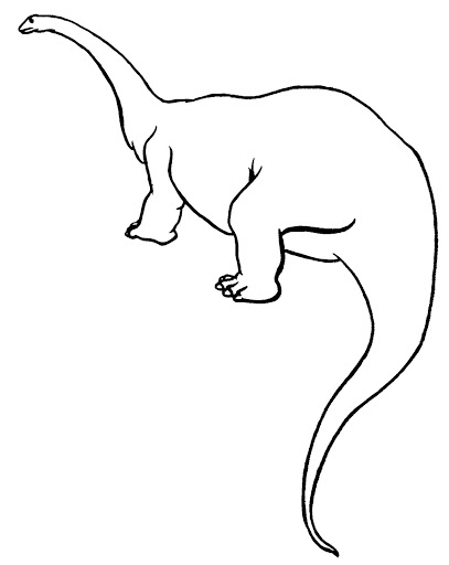 39 Mighty Diplodocus Coloring Pages Printable 35