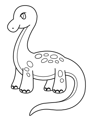 39 Mighty Diplodocus Coloring Pages Printable 6