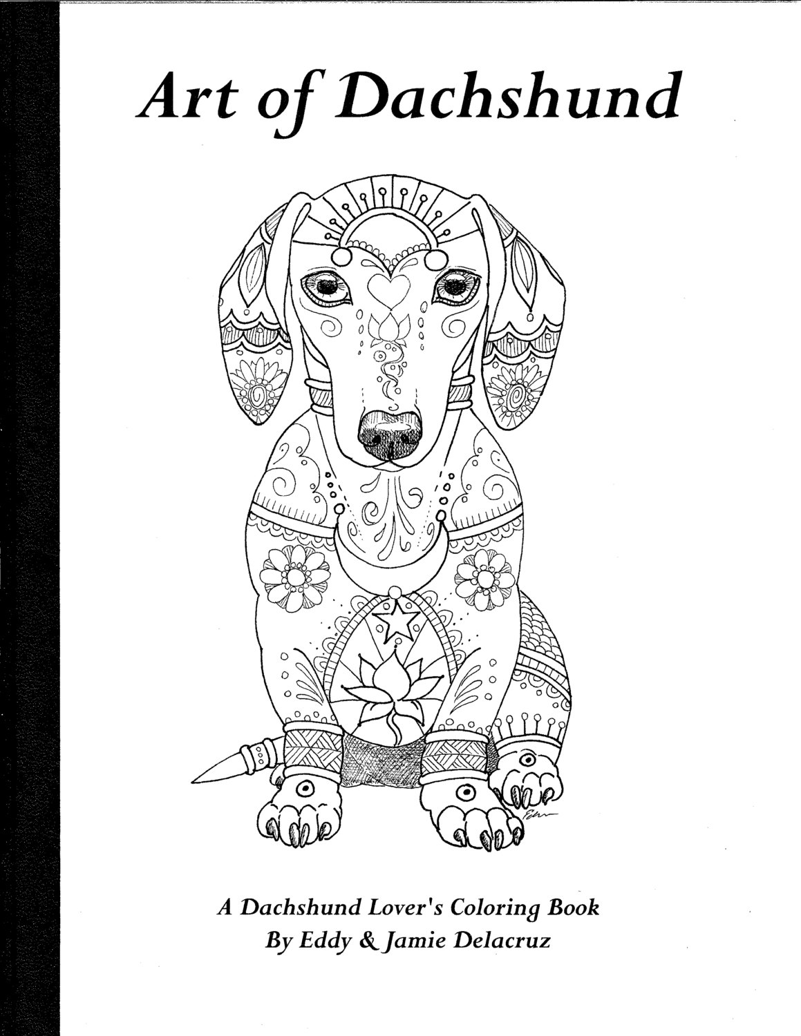 93 Dachshund Dog Coloring Page Printable 100