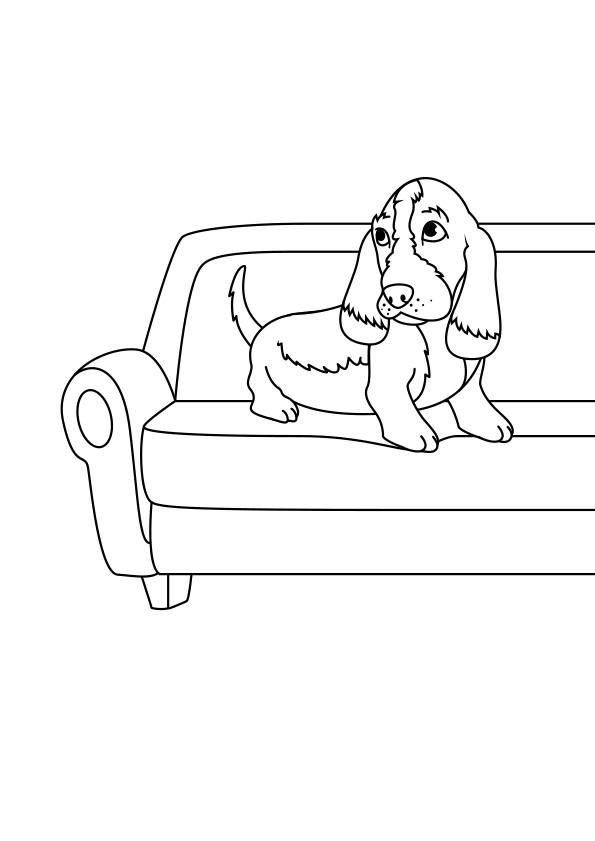 93 Dachshund Dog Coloring Page Printable 30