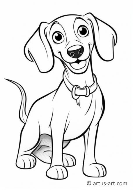 93 Dachshund Dog Coloring Page Printable 52