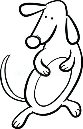 93 Dachshund Dog Coloring Page Printable 7