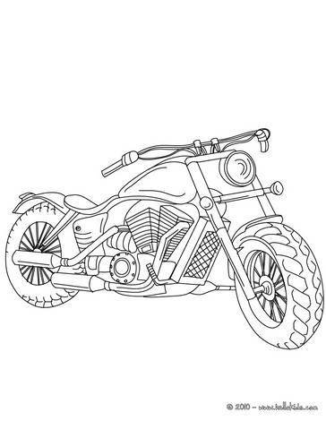 96 Police Motorcycle Coloring Page Printable 92