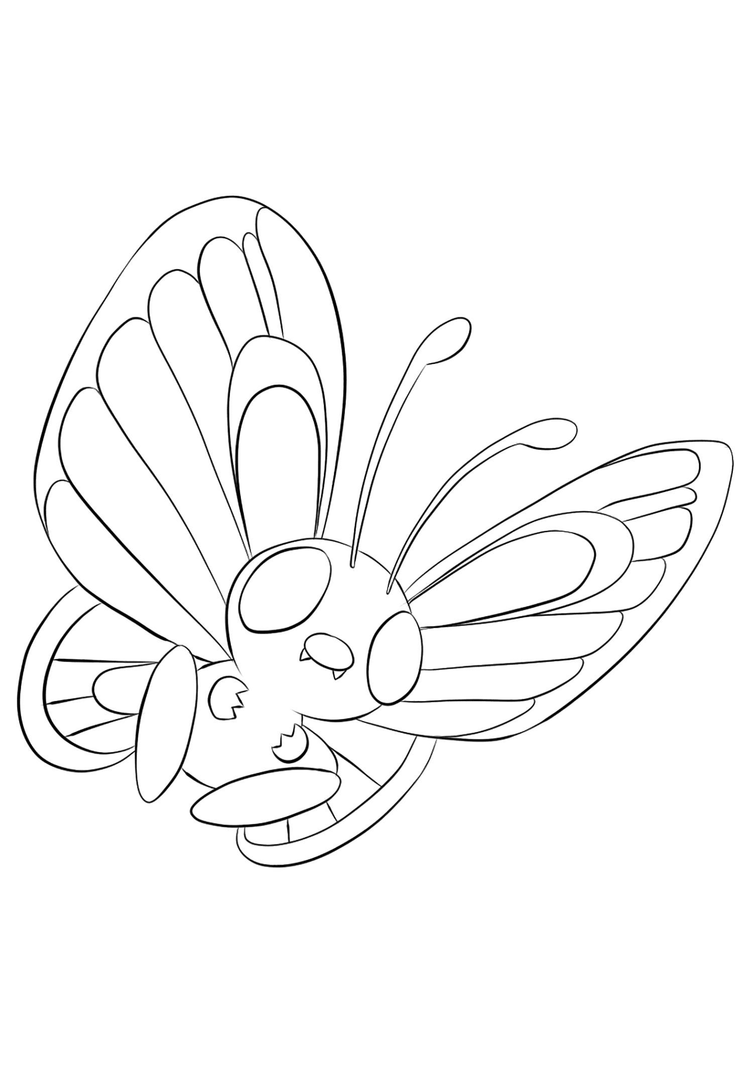 97 Caterpie Coloring Page Printable 24