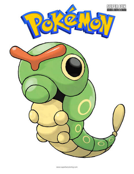 97 Caterpie Coloring Page Printable 27