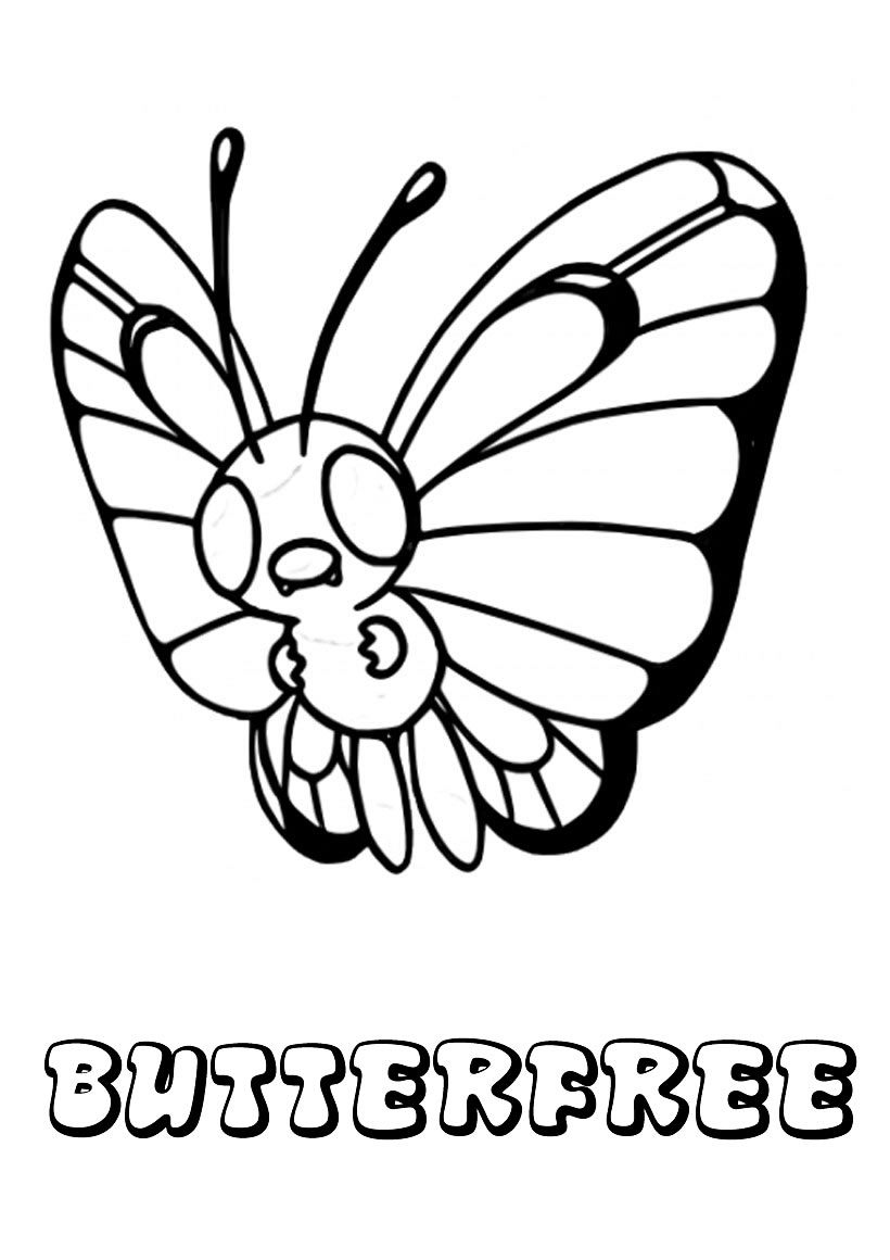 97 Caterpie Coloring Page Printable 79