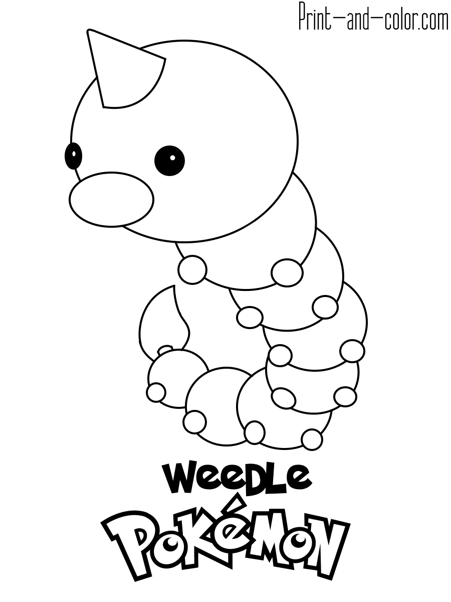 97 Caterpie Coloring Page Printable 83