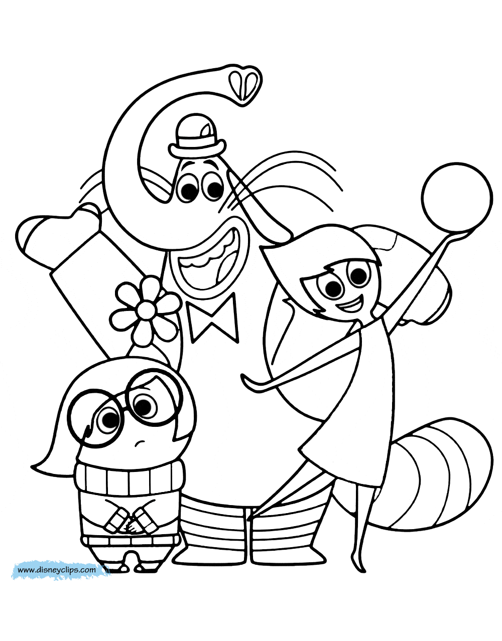 57+ Imaginative Joy From Inside Out Coloring Pages Printable