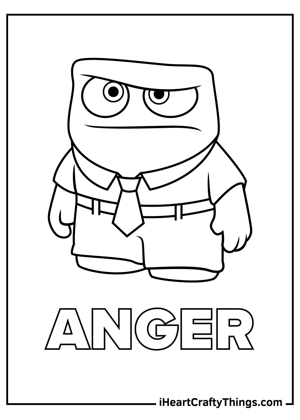 124+ Unique Inside Out Feelings Coloring Pages Printable