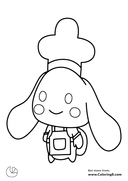 31 Cinnamoroll Coloring Pages 15