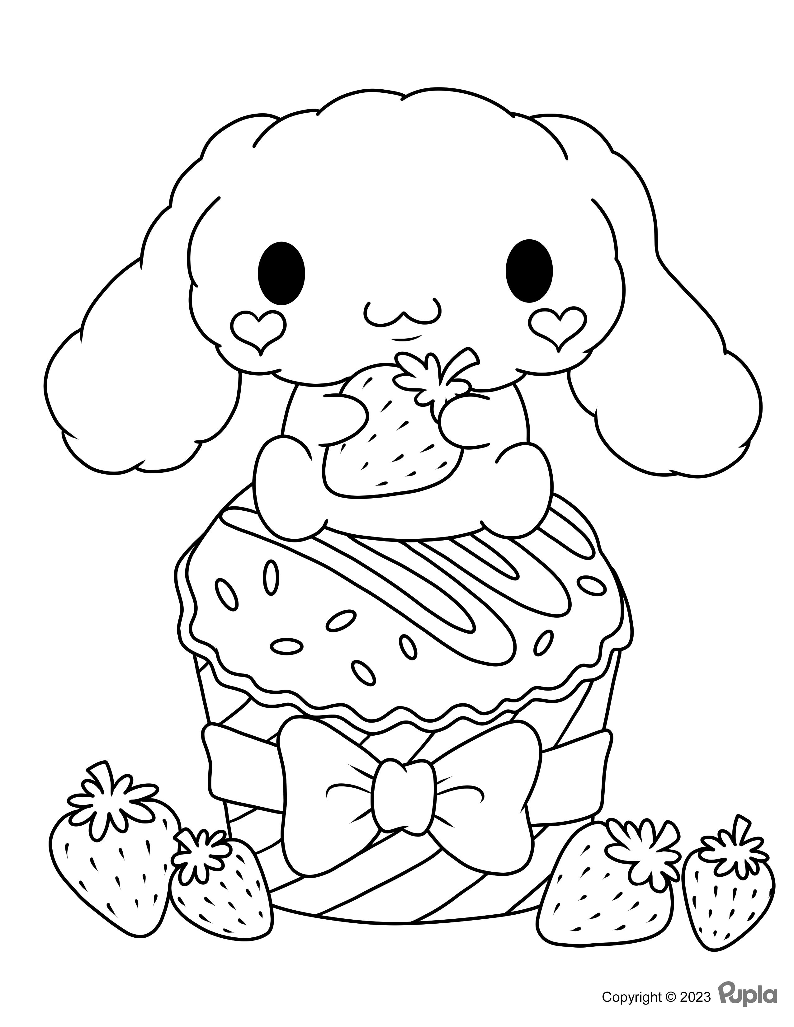 31 Cinnamoroll Coloring Pages 17