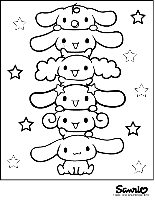 31 Cinnamoroll Coloring Pages 24