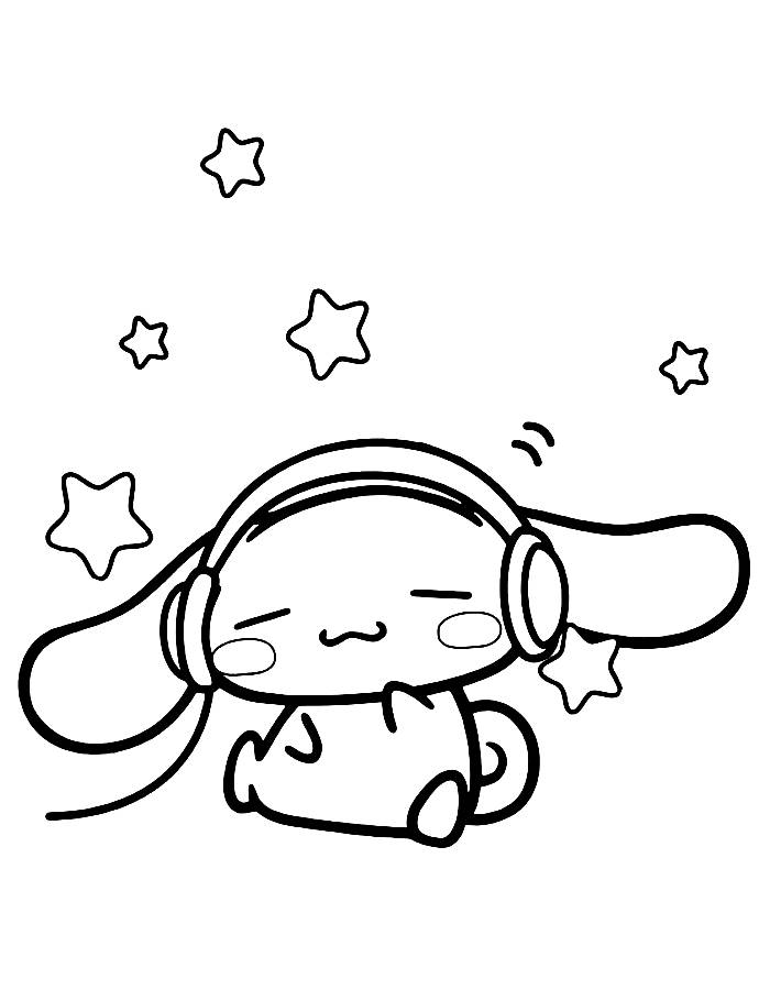 cinnamoroll coloring pages jpg