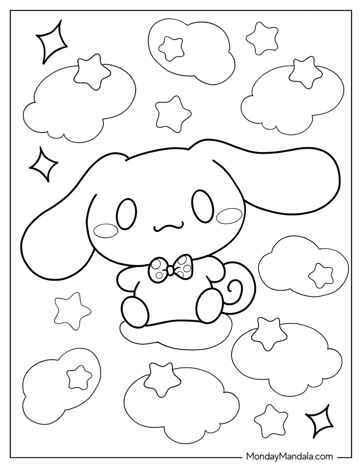 31 Cinnamoroll Coloring Pages 31