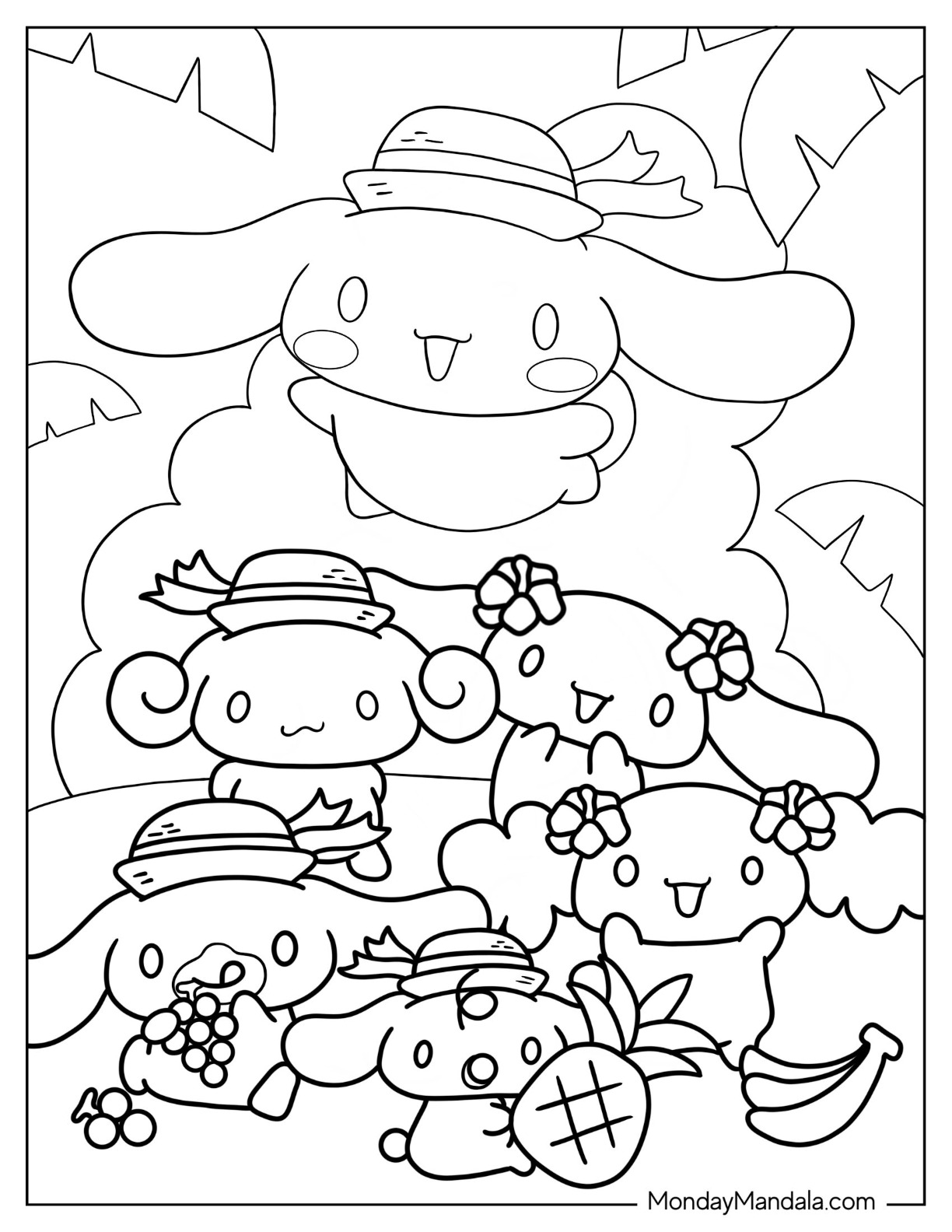 31 Cinnamoroll Coloring Pages 34