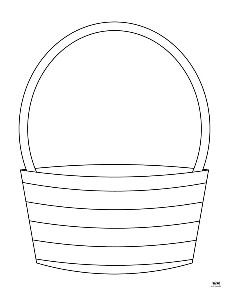 31 May Day Basket Coloring Pages Fun Printable 11