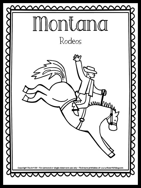 31 Rodeo Horse Coloring Pages Printable 13