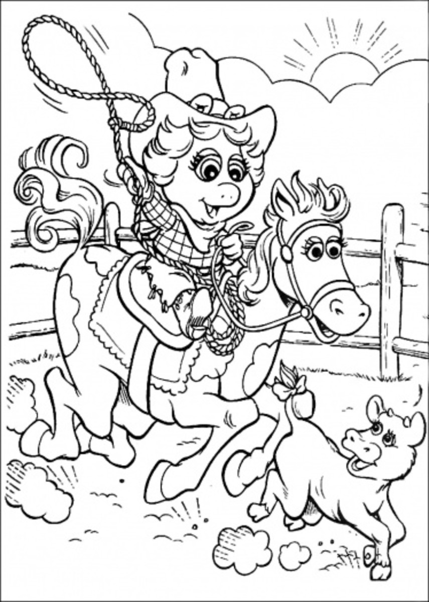 31 Rodeo Horse Coloring Pages Printable 15