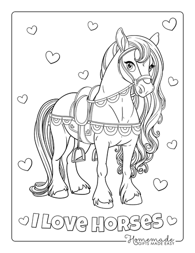 31 Rodeo Horse Coloring Pages Printable 22