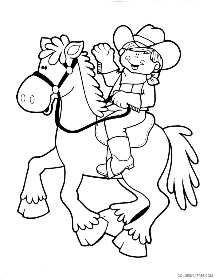 31 Rodeo Horse Coloring Pages Printable 27