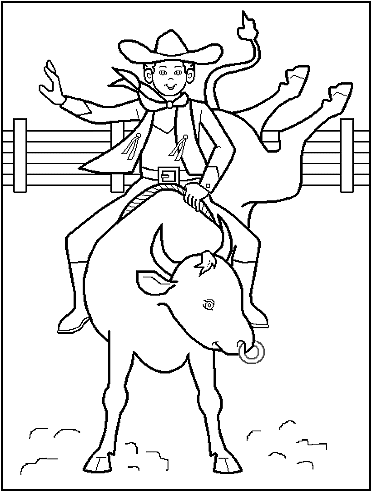 31 Rodeo Horse Coloring Pages Printable 31