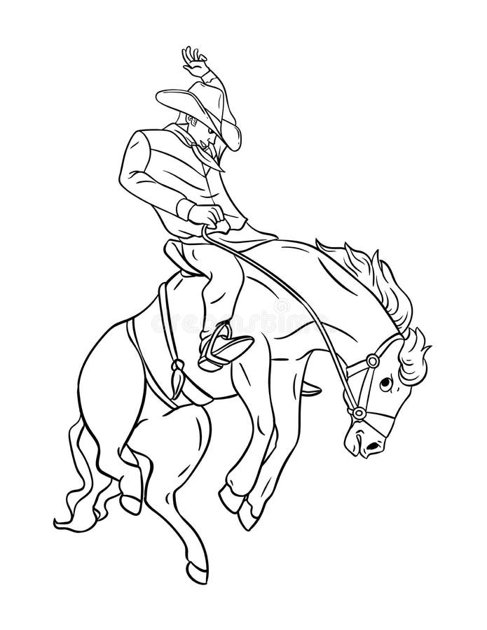 31 Rodeo Horse Coloring Pages Printable 32