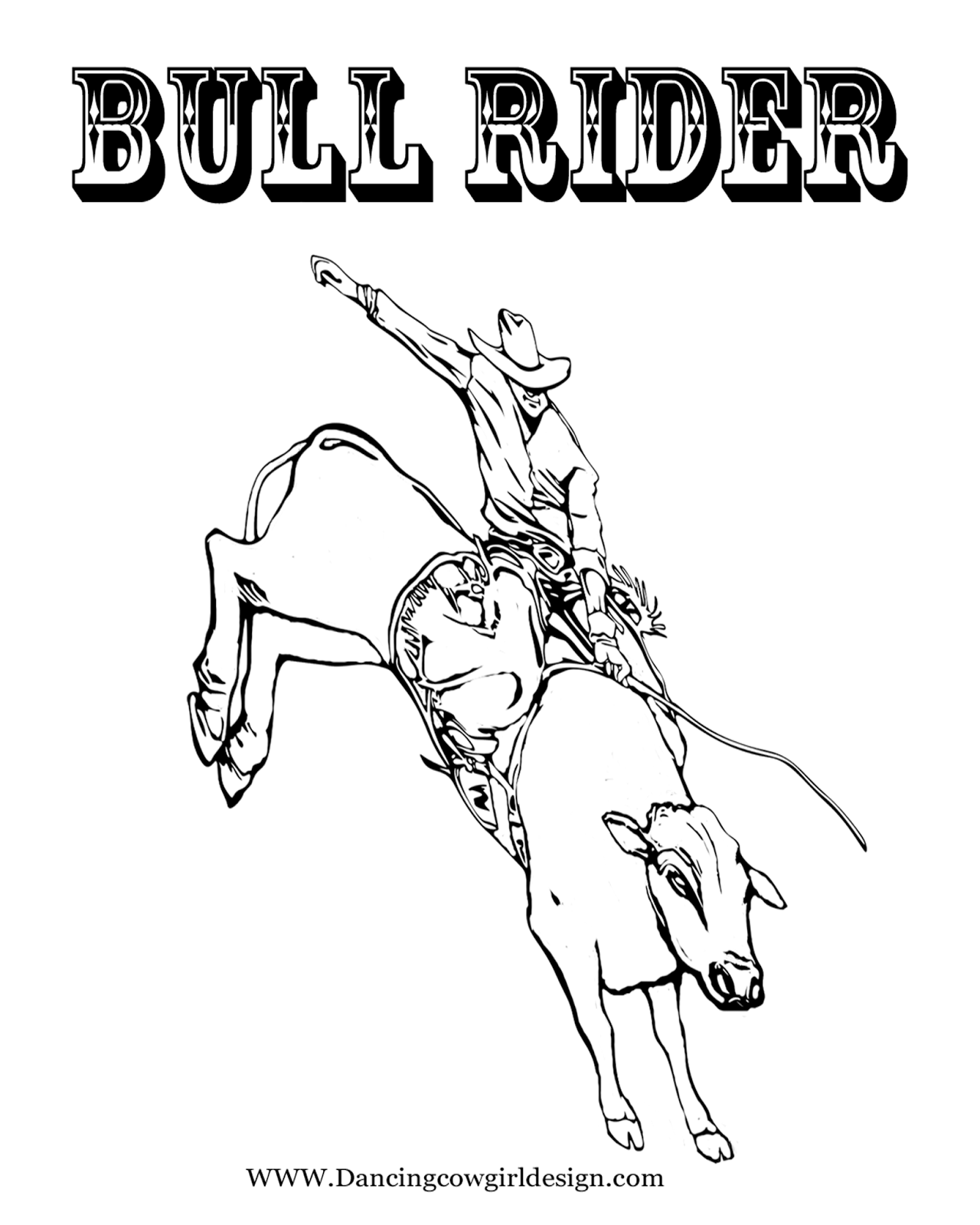 31 Rodeo Horse Coloring Pages Printable 4