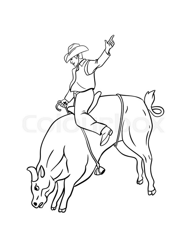 31 Rodeo Horse Coloring Pages Printable 7