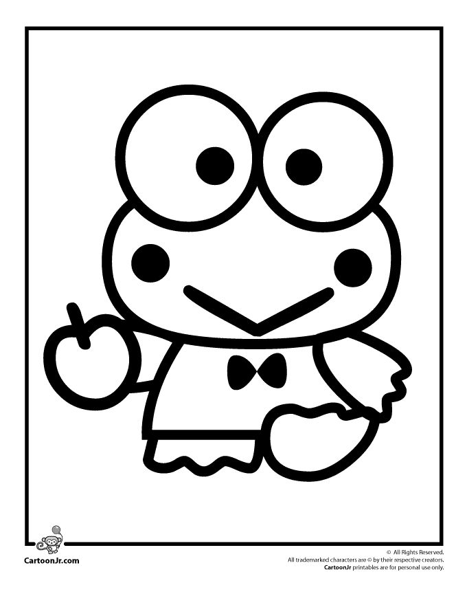 31 Sanrio Coloring Pages 23