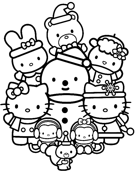 31 Sanrio Coloring Pages 24