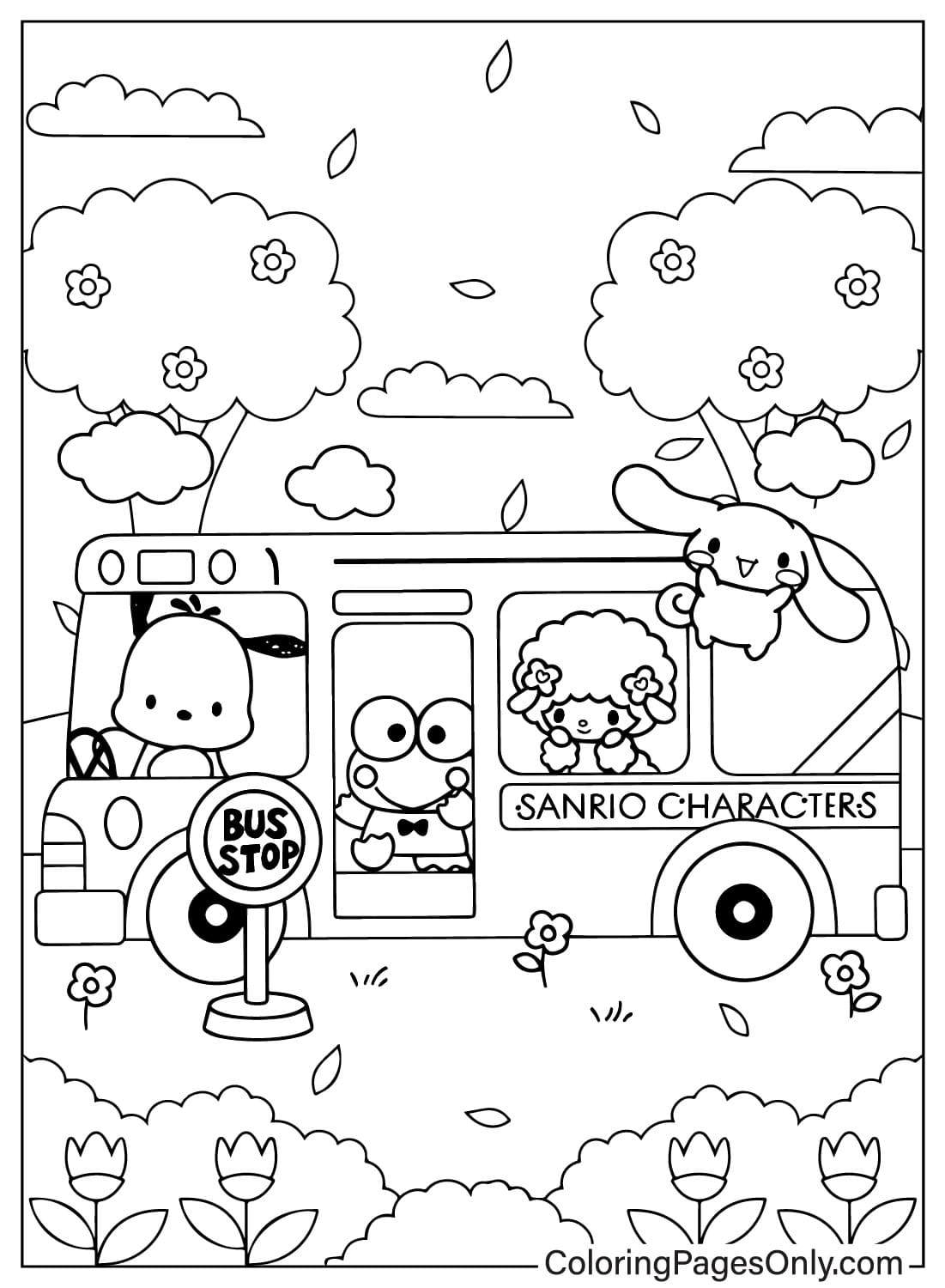 31 Sanrio Coloring Pages 25