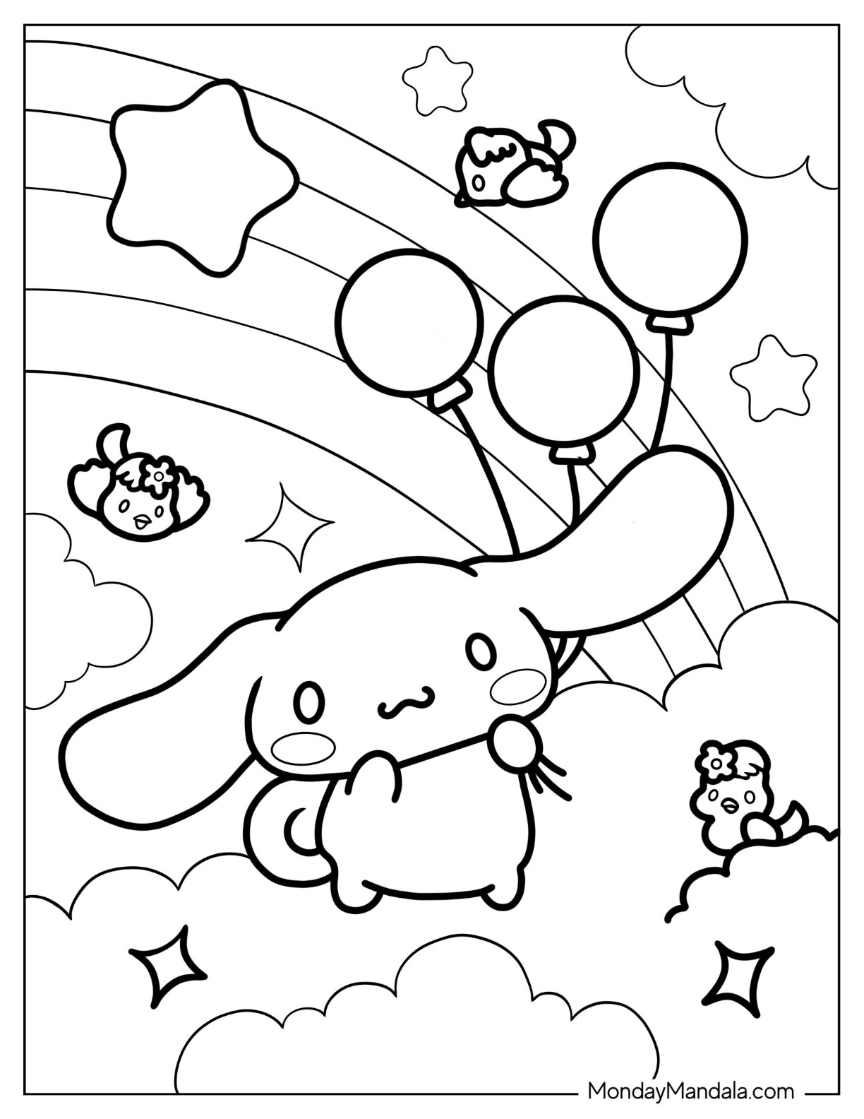 31 Sanrio Coloring Pages 5