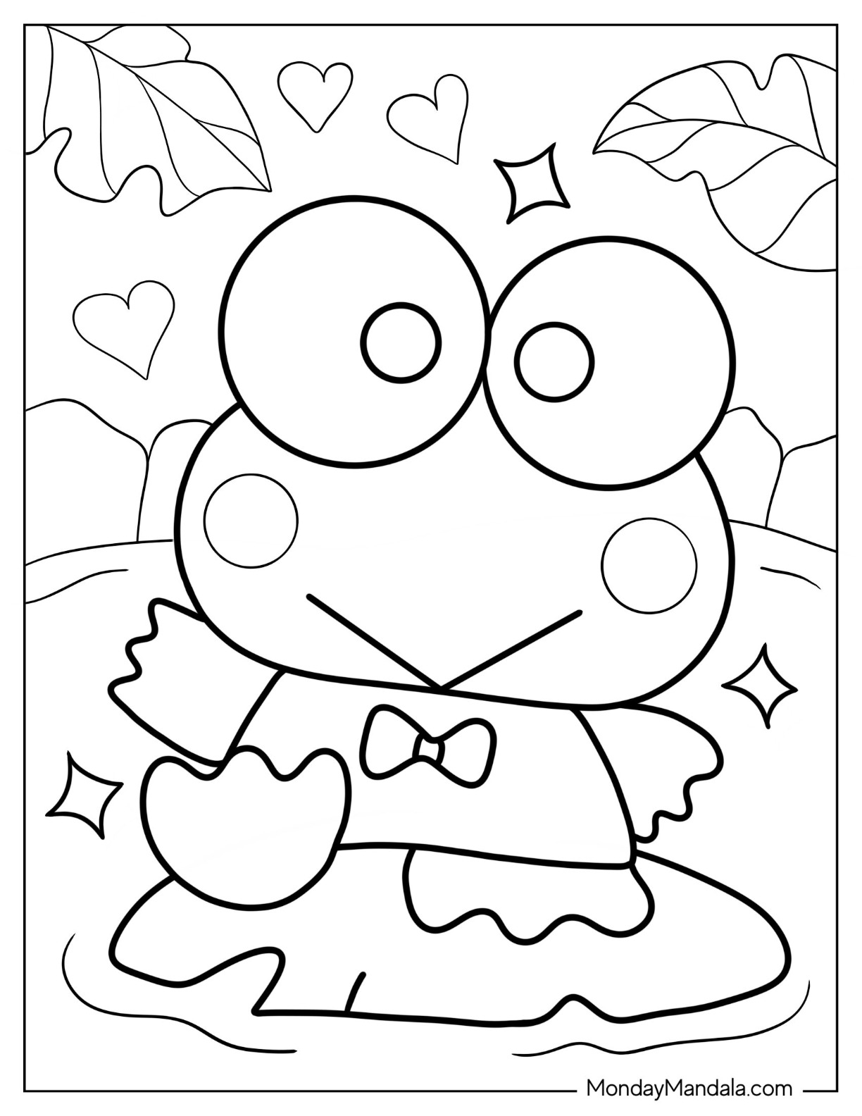 31 Sanrio Coloring Pages 6