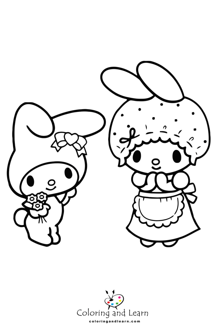 31 Sanrio Coloring Pages 9